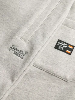 Superdry Grey Essential Logo Jersey Shorts