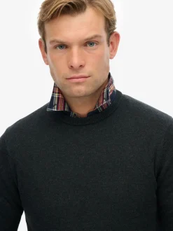 Superdry Grey Essentials Cotton Jumper
