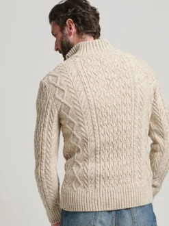 Superdry Natural Jacob Henley Jumper