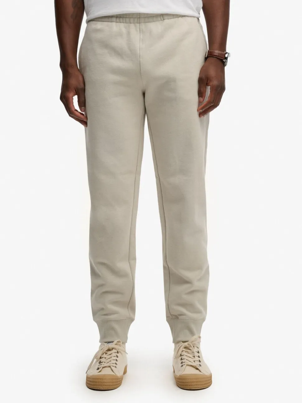 Superdry Nude Essential Logo Half Brushed Joggers