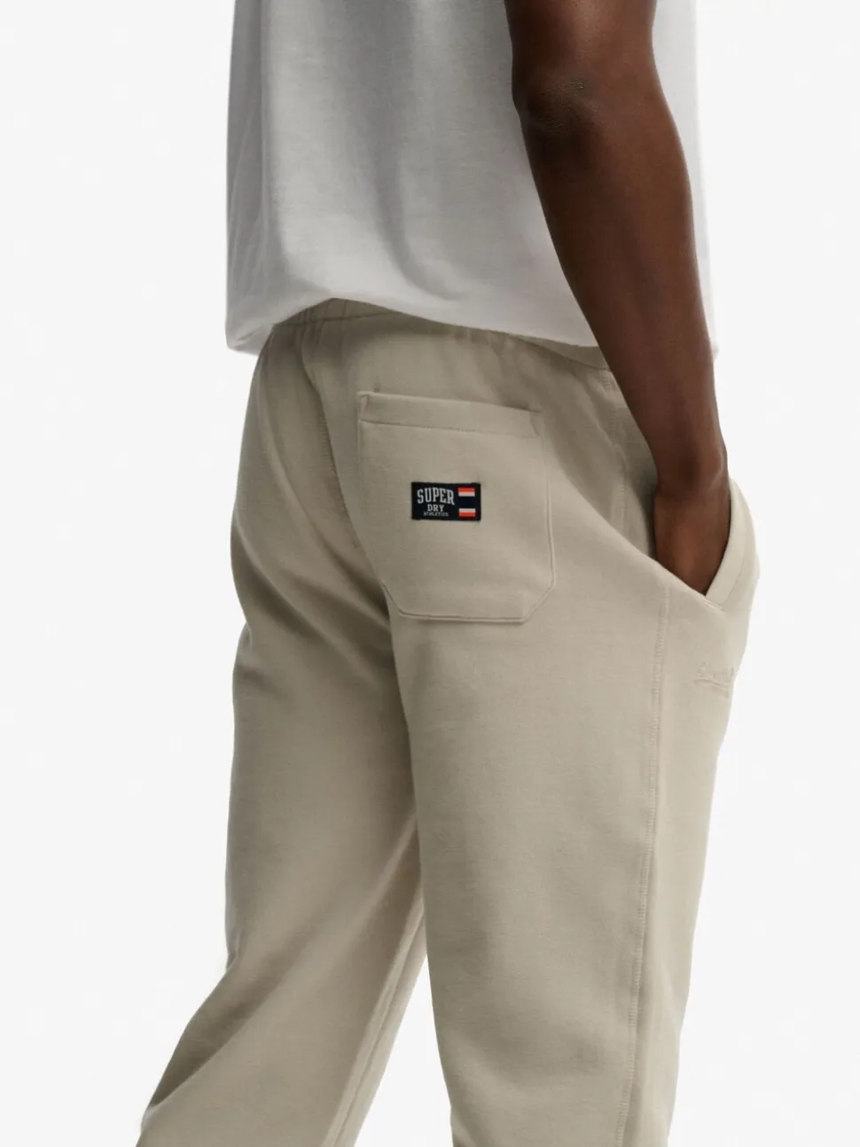 Superdry Nude Essential Logo Half Brushed Joggers