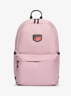 Superdry Pink Classic Patch Montana Backpack