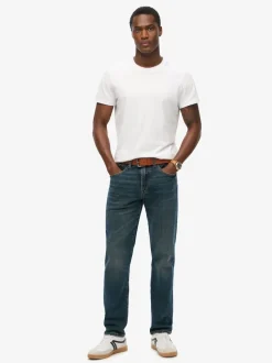 Superdry Viper Vintage Indigo Slim Vintage Straight Jeans
