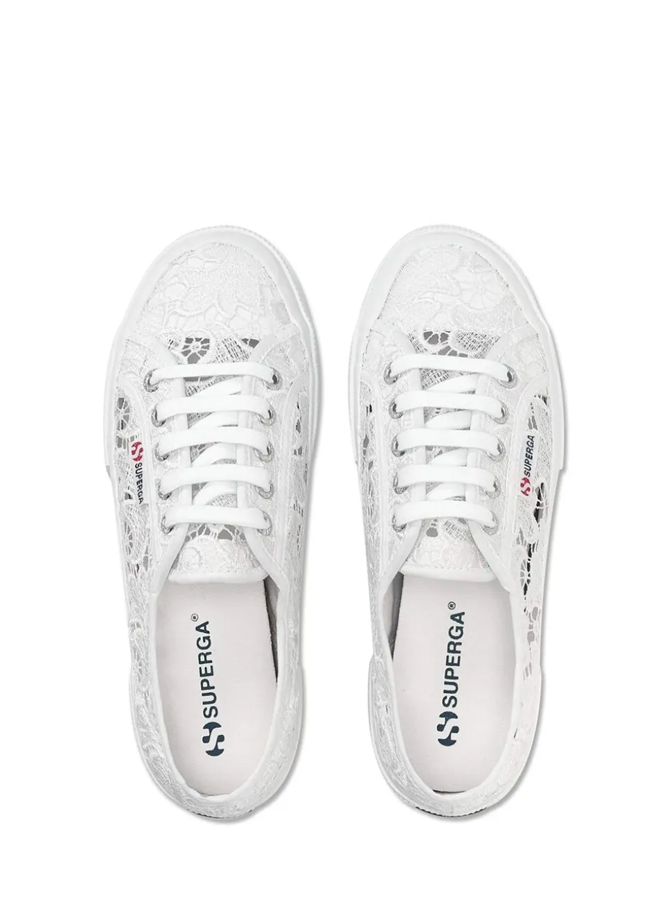 Superga 2750 MACRAME Canvas White Trainers