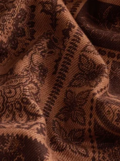 Tan Brown Bandana Style Shacket