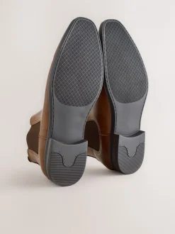 Tan Brown Chelsea Boots