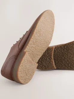 Tan Brown Desert Shoes
