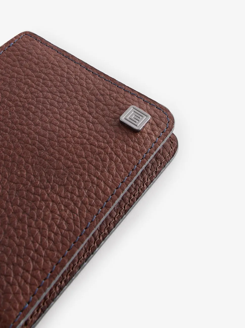 Tan Brown Grainy Leather Wallet