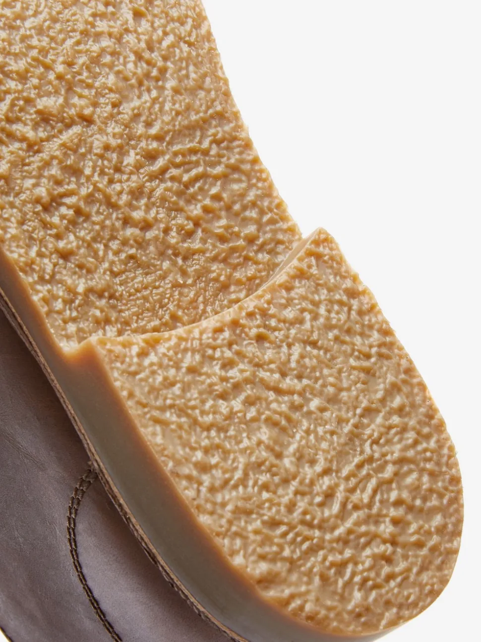 Tan Brown Leather Desert Boots