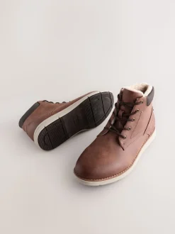Tan Brown Low Casual Boots