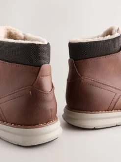 Tan Brown Low Casual Boots