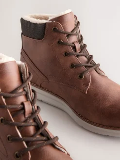 Tan Brown Low Casual Boots
