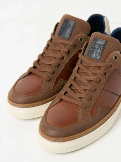 Tan Brown Men's Skater Trainers