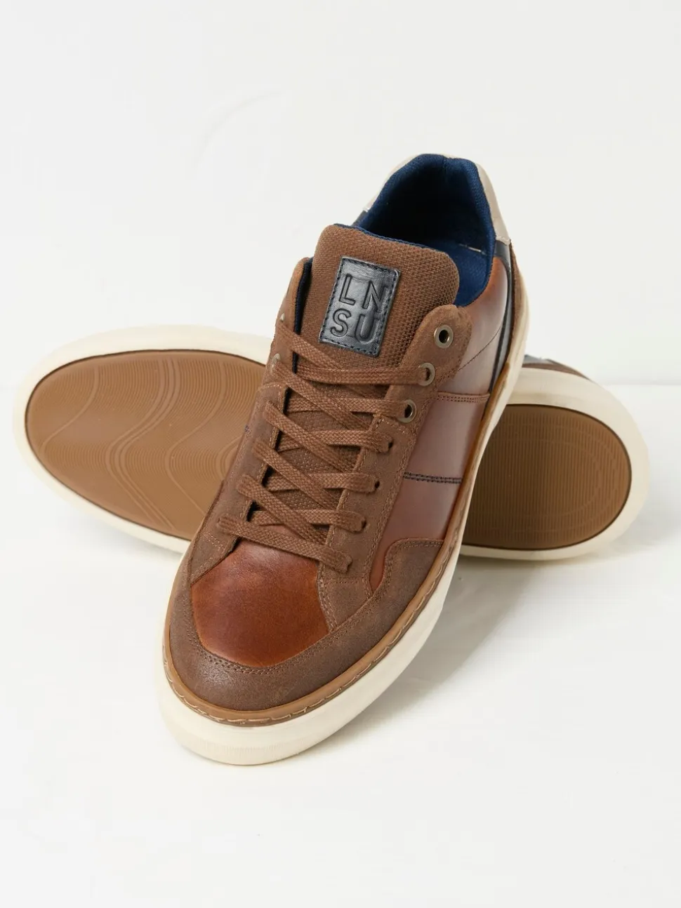 Tan Brown Men's Skater Trainers