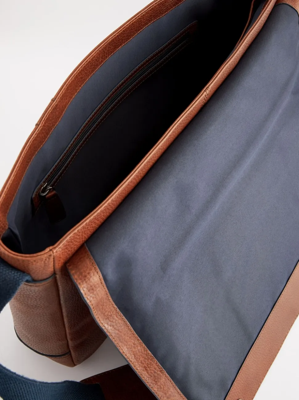 Tan Brown Messenger Bag