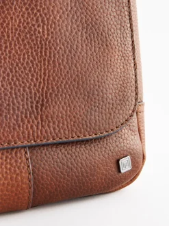 Tan Brown Messenger Bag