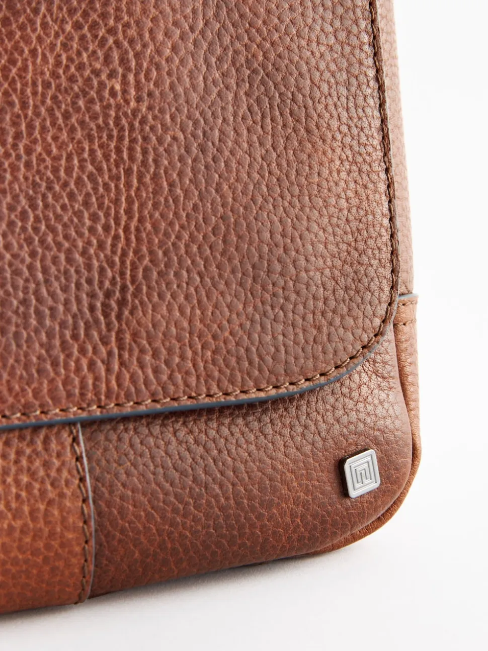 Tan Brown Messenger Bag