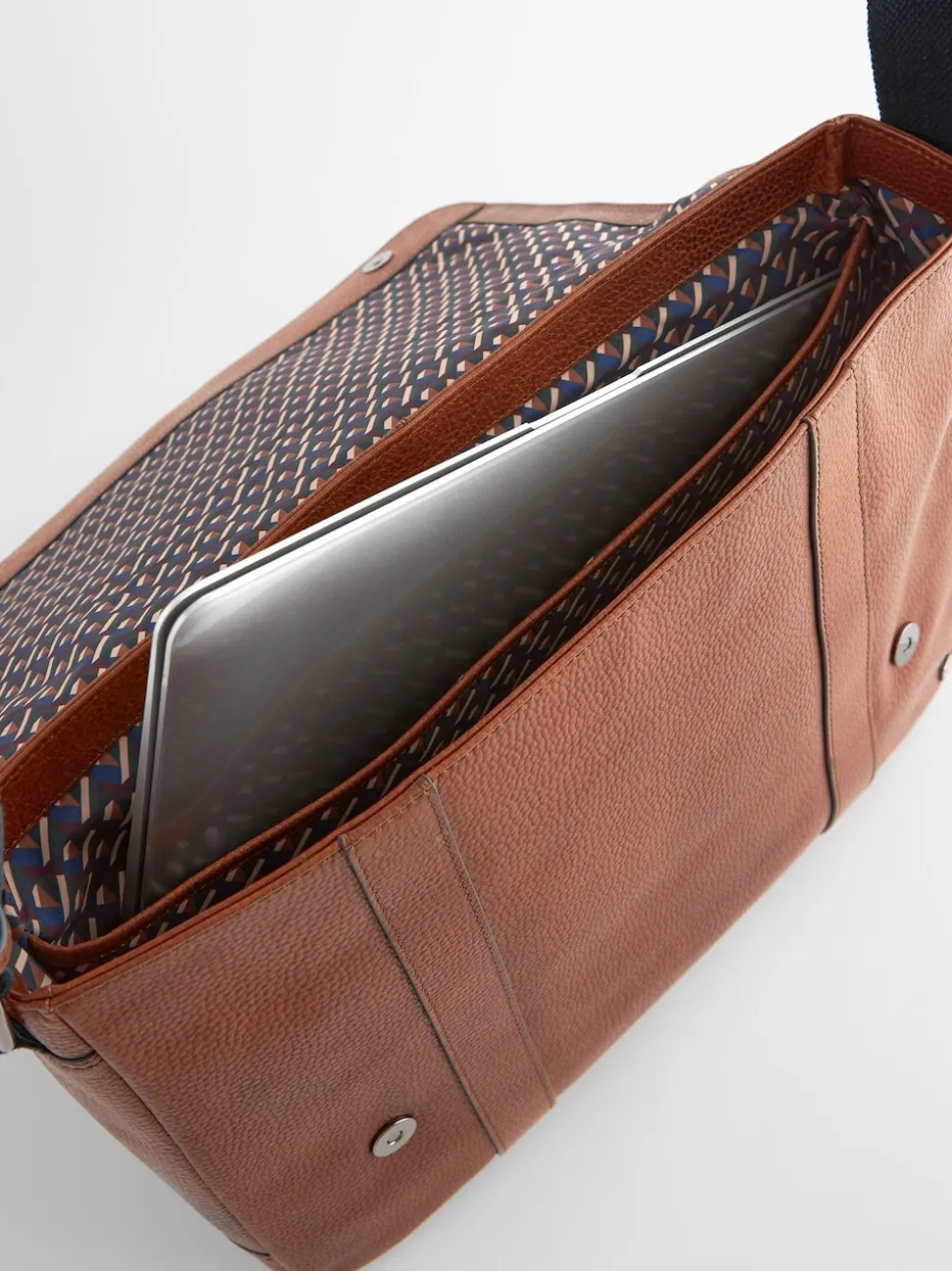 Tan Brown Messenger Bag