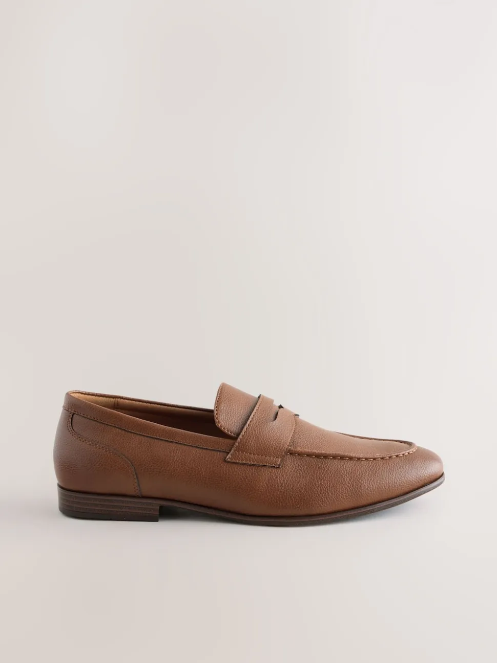 Tan Brown Penny Loafers