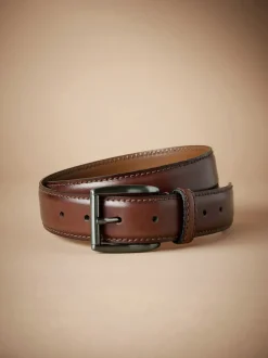 Tan Brown Signature Formal Belt
