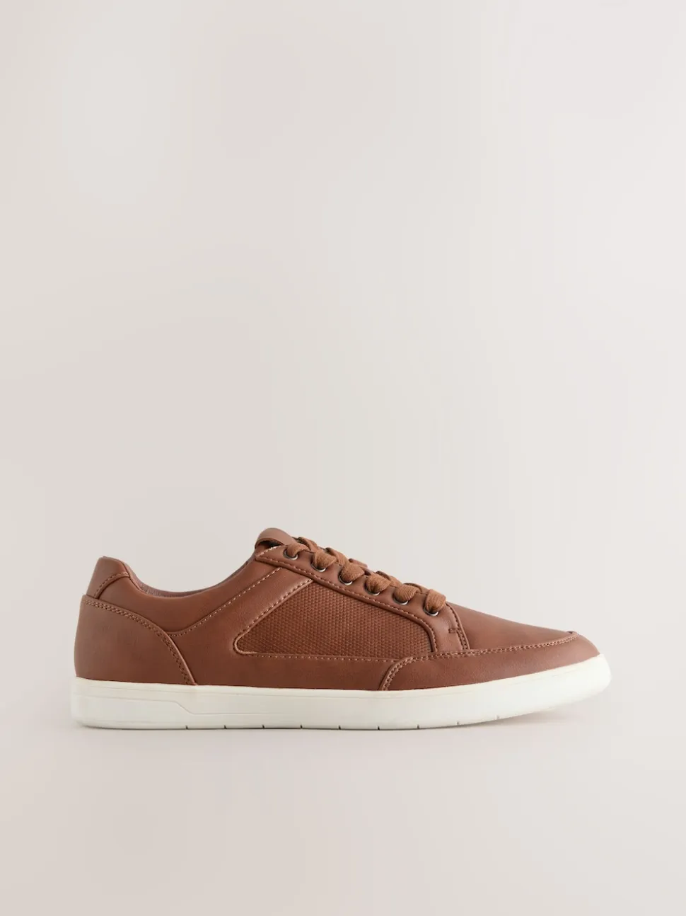 Tan Brown Smart Casual Trainers