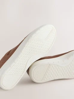 Tan Brown Smart Casual Trainers