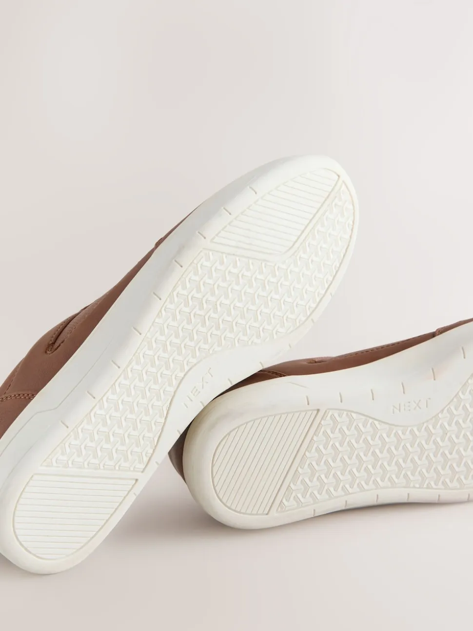Tan Brown Smart Casual Trainers