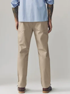 Tan Single Slim Fit Classic Stretch Jeans