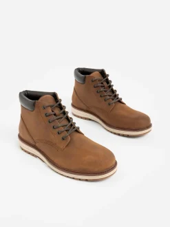 Tan/Brown Leather Boots