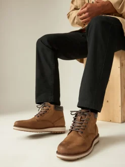 Tan/Brown Leather Boots