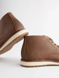 Tan/Brown Sports Boots