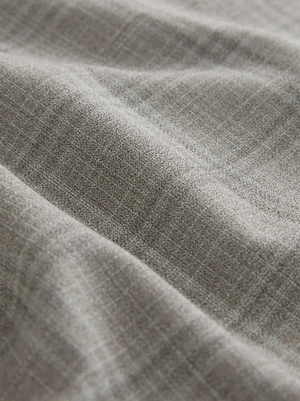 Taupe Tailored Fit Check Texture Suit Jacket