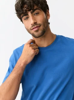 Teal Blue Motionflex Cosy Short Sleeve Pyjamas Set