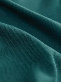 Teal Blue Regular Fit Heavyweight T-Shirt