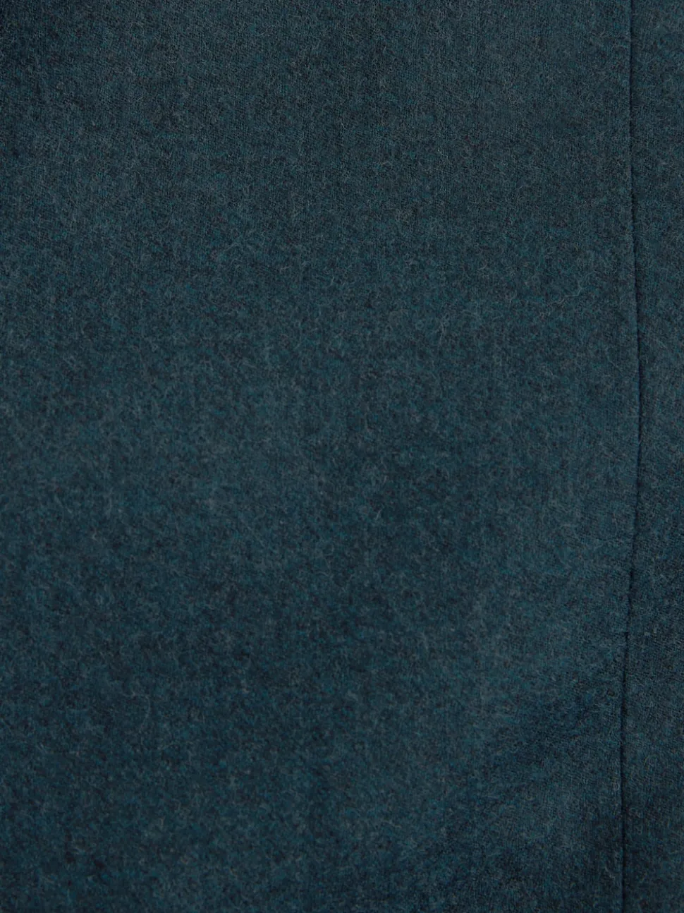 Teal Blue Regular Fit Signature Zignone Italian Wool Cashmere Blend Flannel Suit Jacket