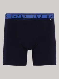 Ted Baker Blue Bayou Bachelors Mazarine Boxer Briefs 3 Pack