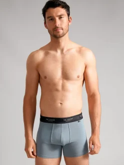 Ted Baker Blue Mix Boxer Trunk Briefs 3 Pack