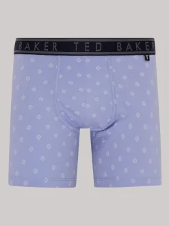 Ted Baker Blue Sauna Bachelors Boxer Briefs 3 Pack