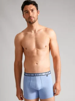 Ted Baker Blue Sauna Bachelors Boxer Briefs 3 Pack