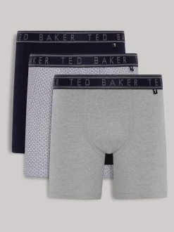 Ted Baker Blue Tree Heater Boxer Briefs 3 Pack