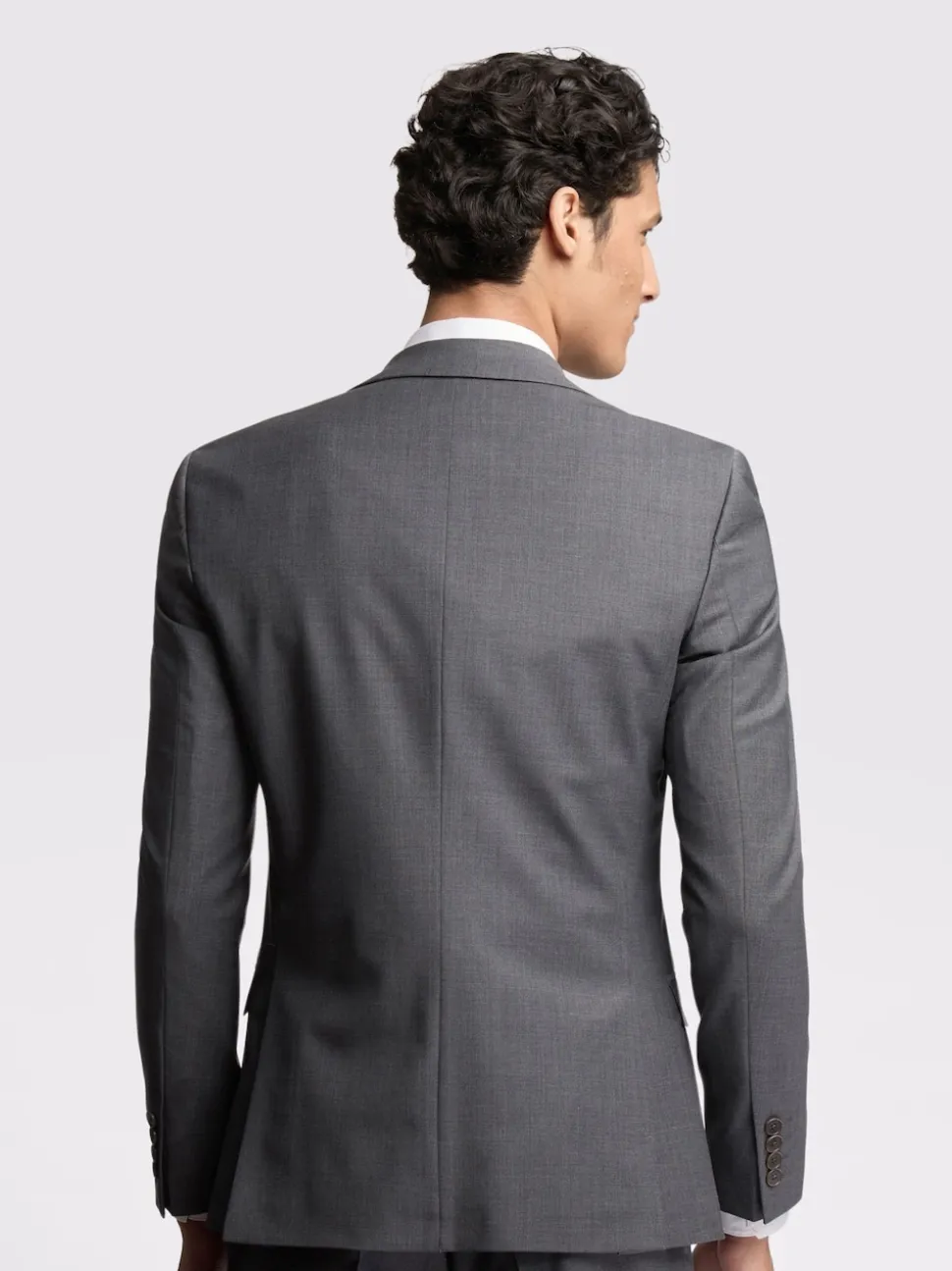 Ted Baker Tailoring Prem Charcoal Grey Panama Slim Suit Jacket