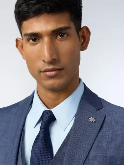 Ted Baker Tailoring Slim Blue Foyle Airforce Scratch Jacket