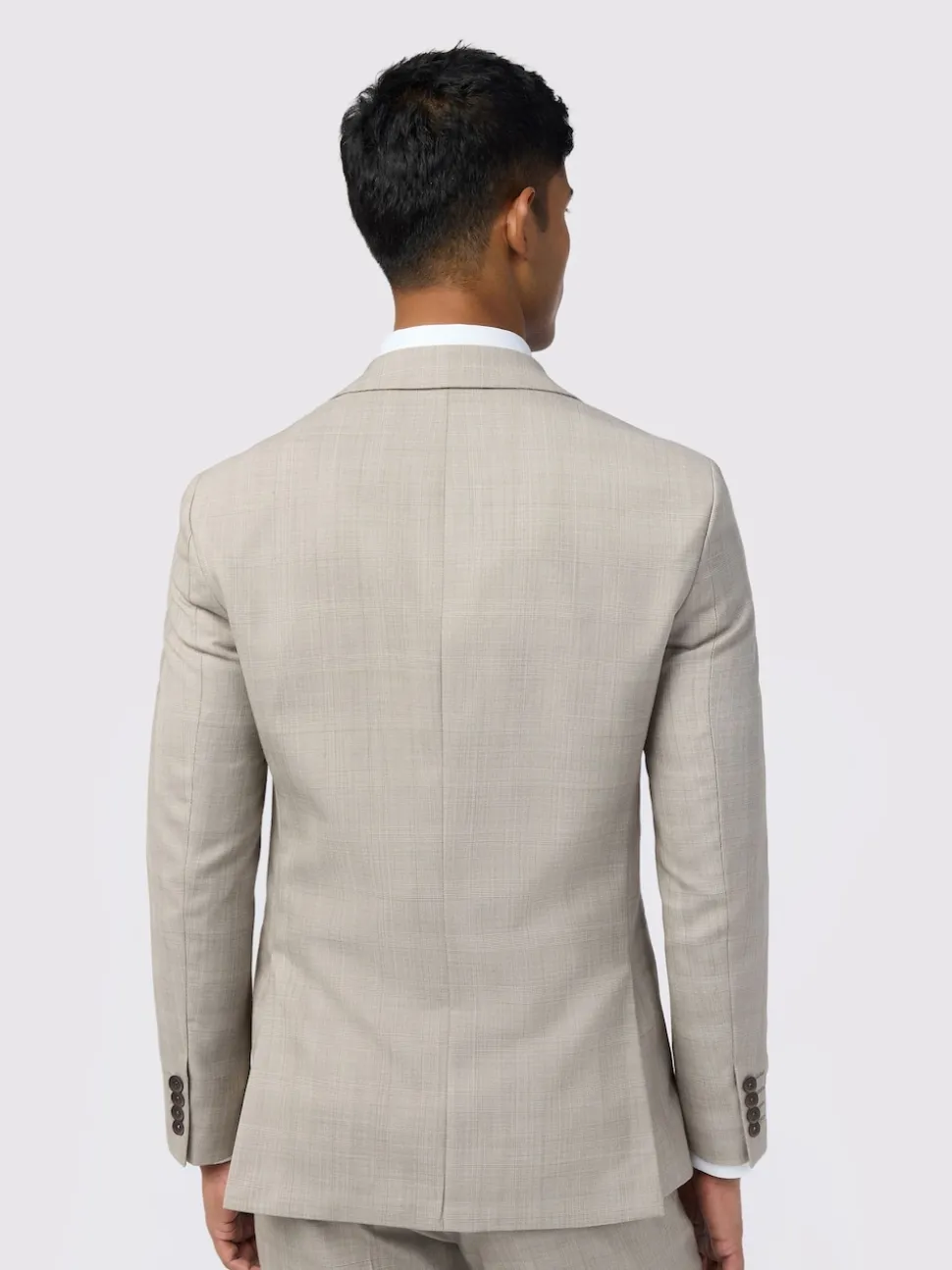 Ted Baker Tailoring Slim Natural Donne Check Jacket
