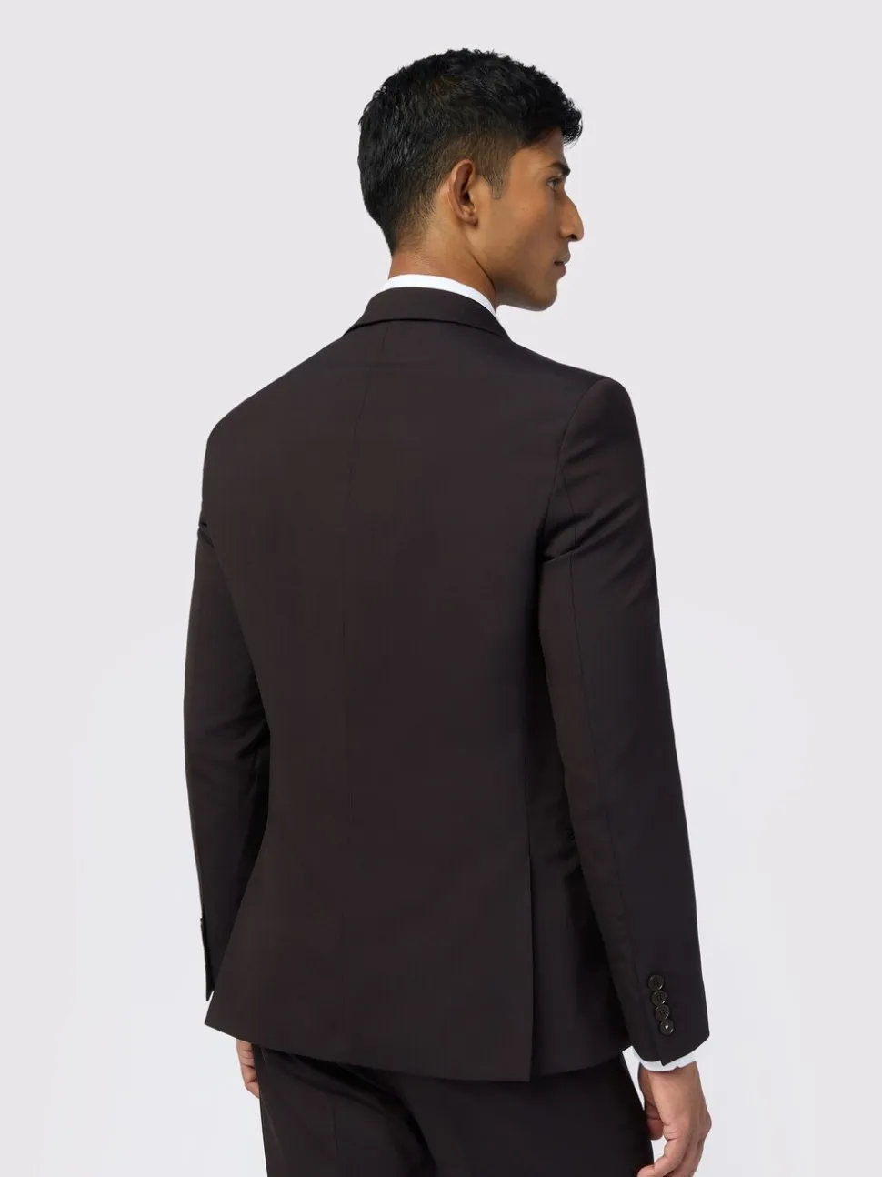 Ted Baker Tailoring Slim Purple Alben Plum Tonic Jacket