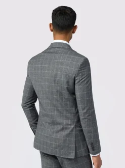 Ted Baker Tailoring Slim Grey Hilson Charc Text Jackets