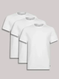 Ted Baker White Crew Neck T-Shirts 3 Pack