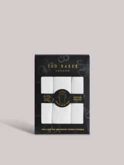 Ted Baker White Crew Neck T-Shirts 3 Pack