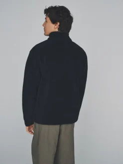 The Set 2 Pack Borg Quarter Zip Fleeces Black/Cream
