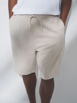 The Set 3 Pack Relaxed Fit Sweat Shorts Navy Blue/Brown