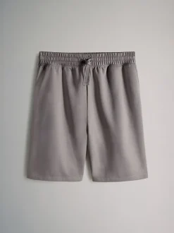 The Set 3 Pack Relaxed Fit Sweat Shorts Black/Grey